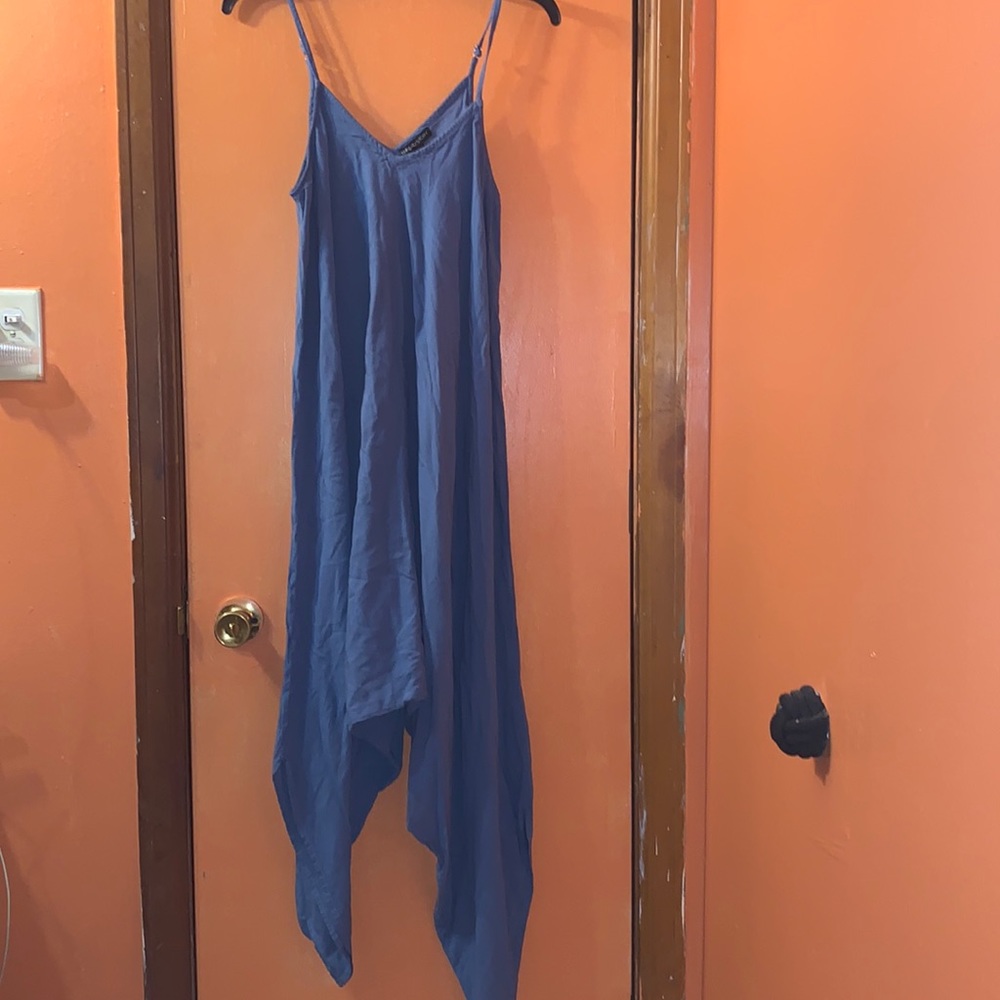 THREAD STORY Blue Romper size XL